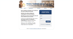 Desktop Screenshot of masterfacilitatorjournal.com